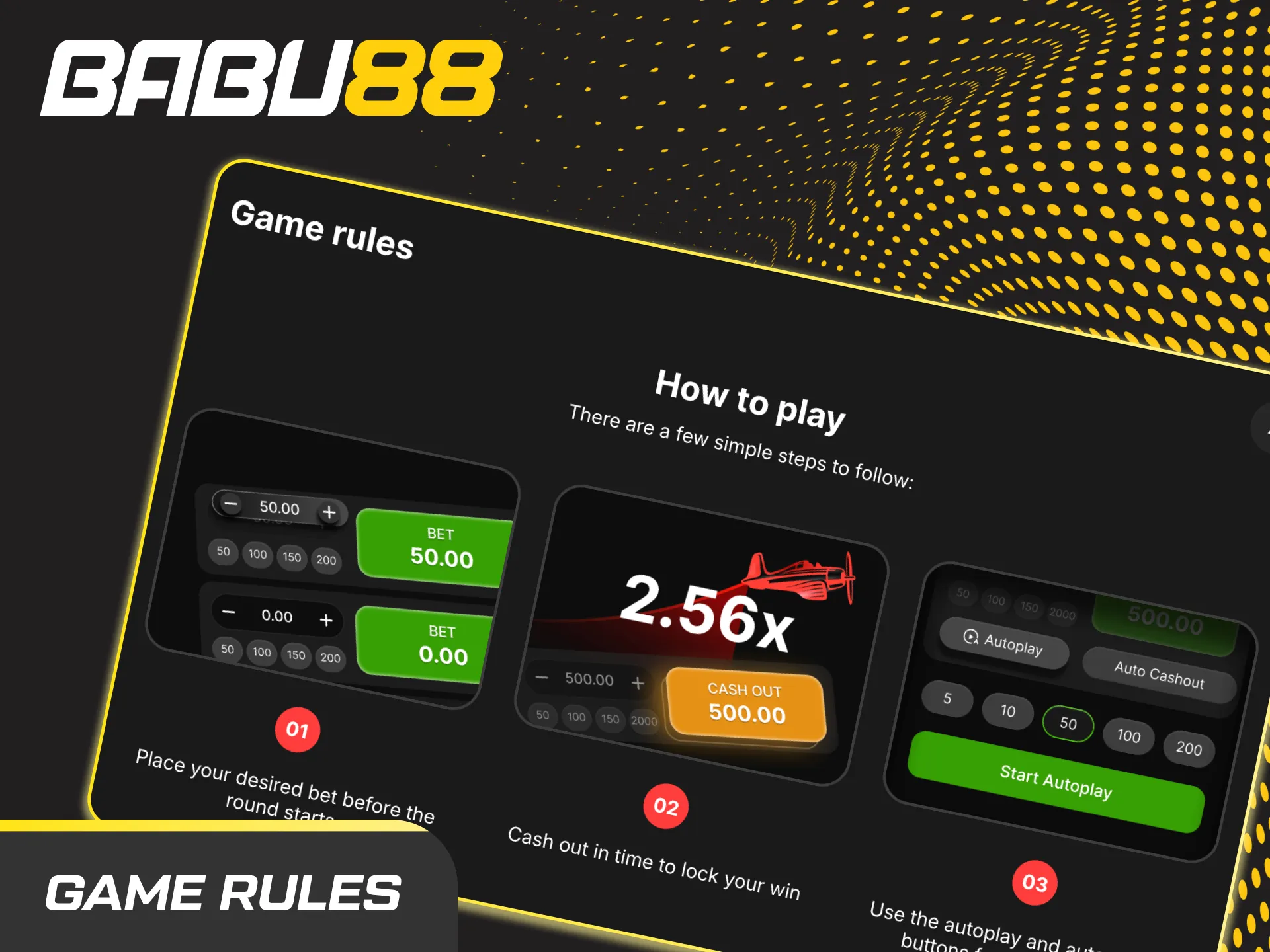 Learn the mechanics and payout structures in the official Babu88 Aviator game rules section.