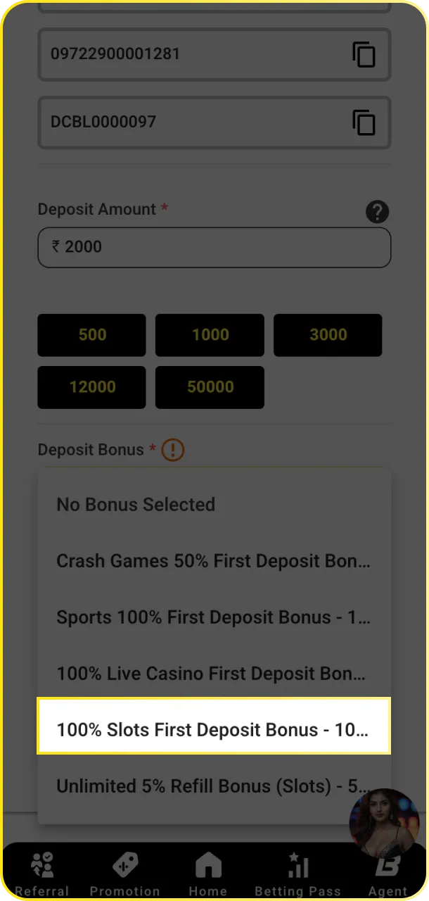 Claim your casino bonus to boost your balance at Babu88.