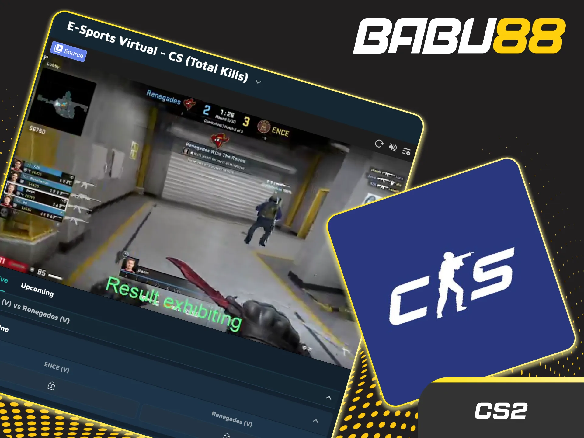 CS2 (CS:GO) betting graphic with match/map winners, totals, handicaps, and CT/T win rates; PGL Major, ESL, BLAST, IEM.