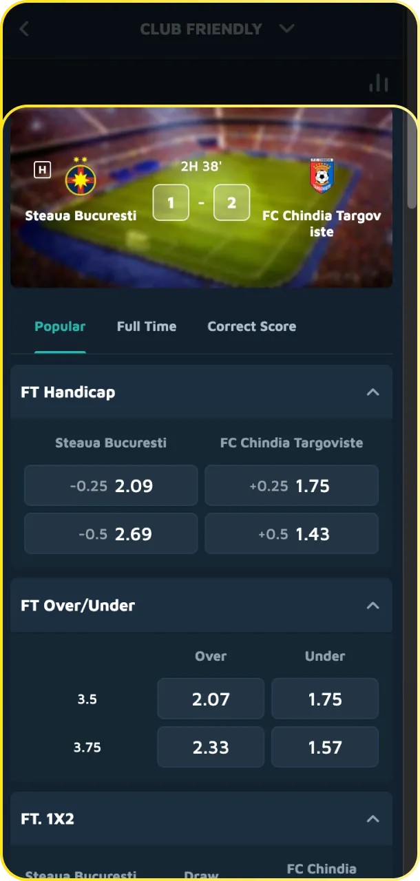 Build your bet slip with top football selections at Babu88 India.