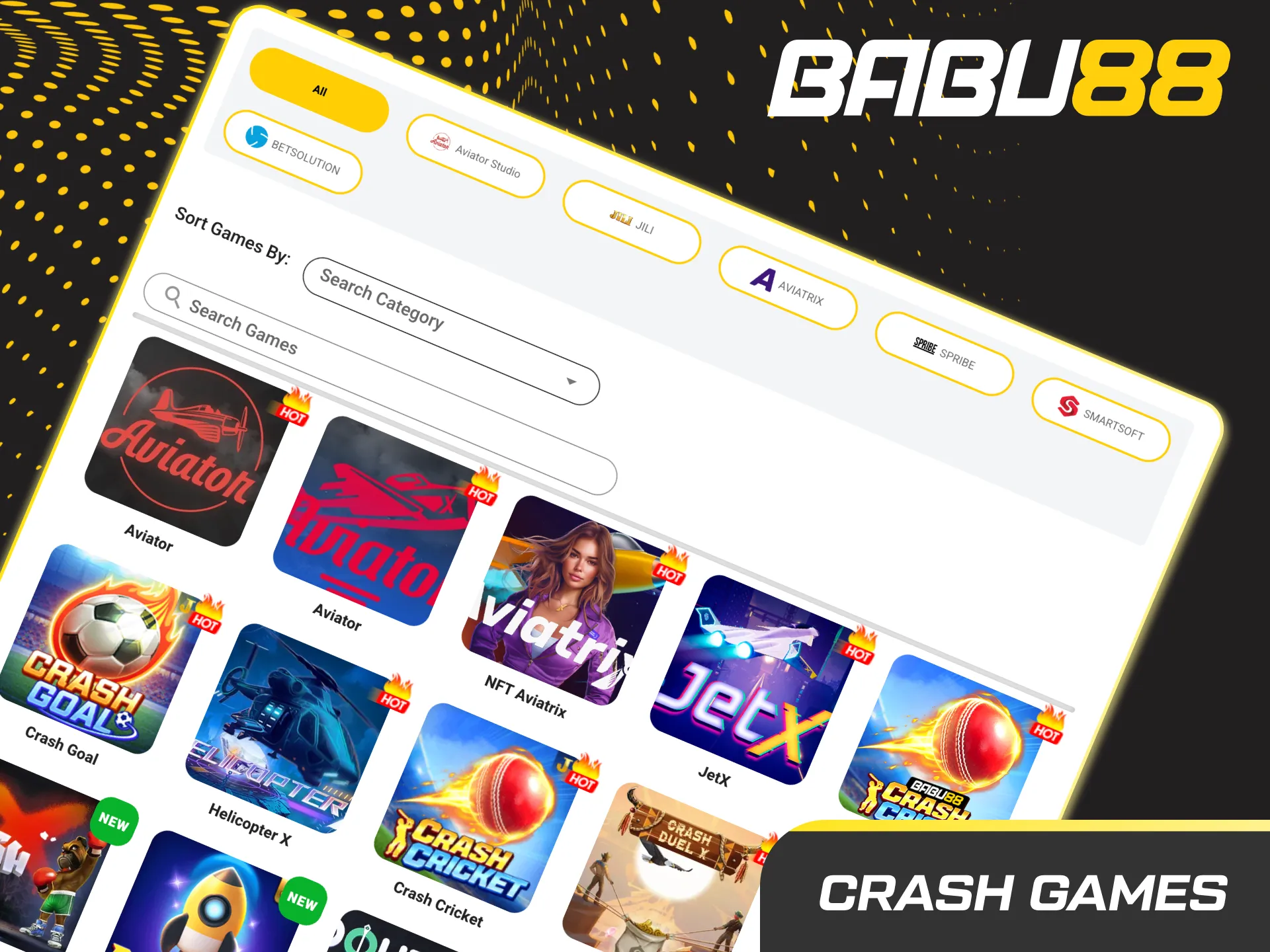 Watch the multiplier rise and cash out in time while playing crash games at Babu88.