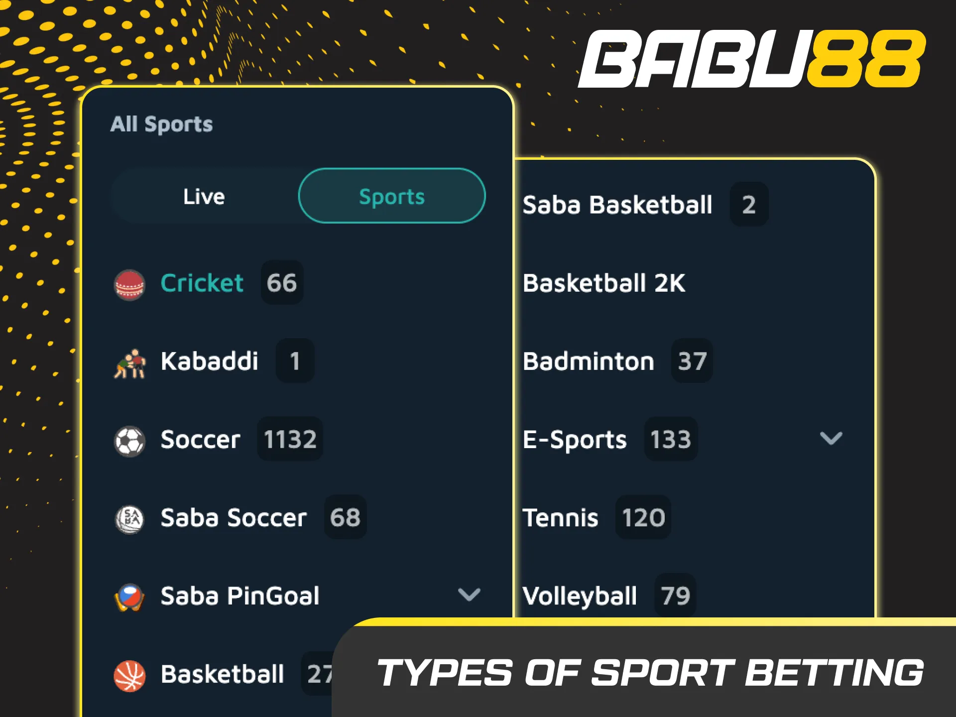 Sports betting overview: pre-match, live, and micro-bets across cricket, football, tennis, kabaddi, basketball in India.
